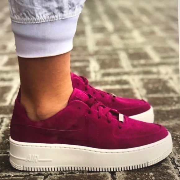 air force 1 sage red